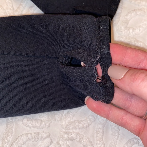 Nike-XS women’s black & gray hooded sweatshirt - Picture 7 of 7